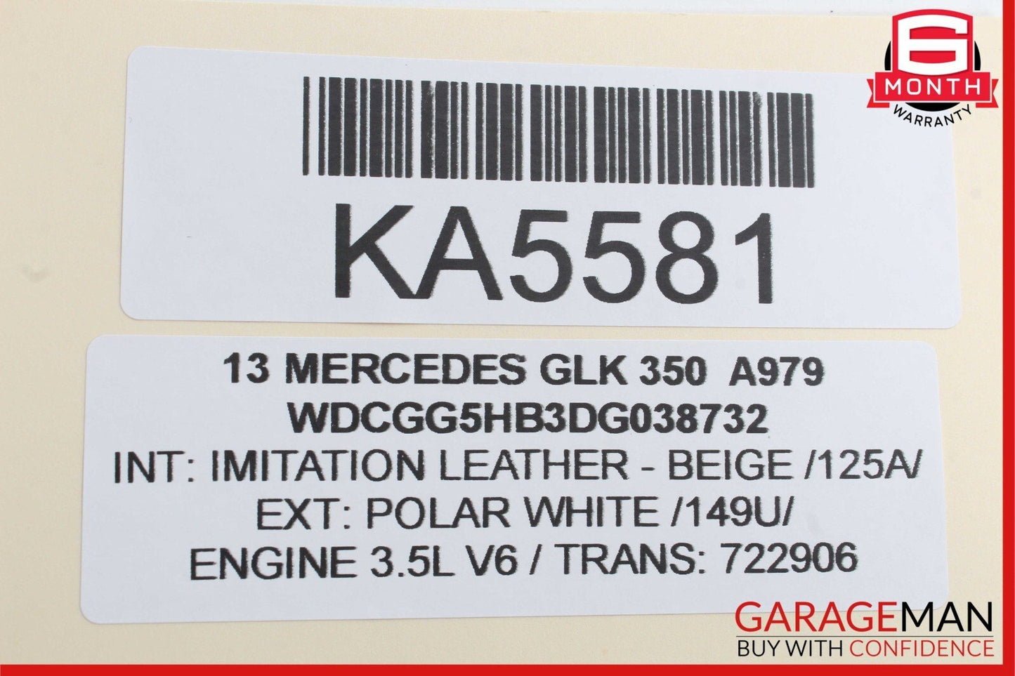 12-18 Mercedes GLK350 E350 CLS400 SLC43 Engine Motor Starter 2769064300 OEM