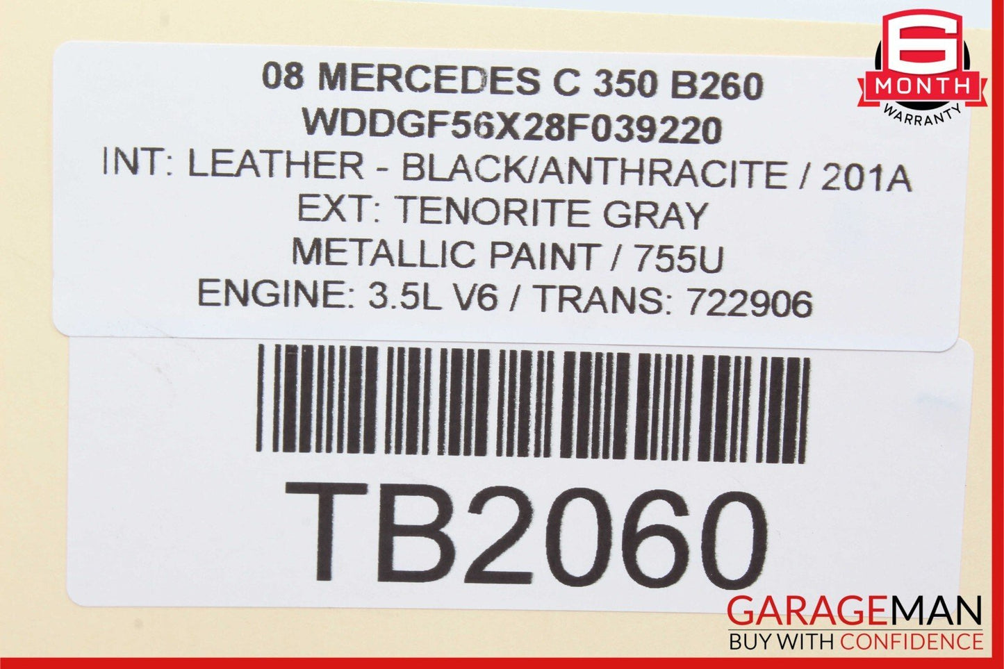 01-07 Mercedes W203 C350 C230 C32 AMG Front Left Side RWD Lower Control Arm