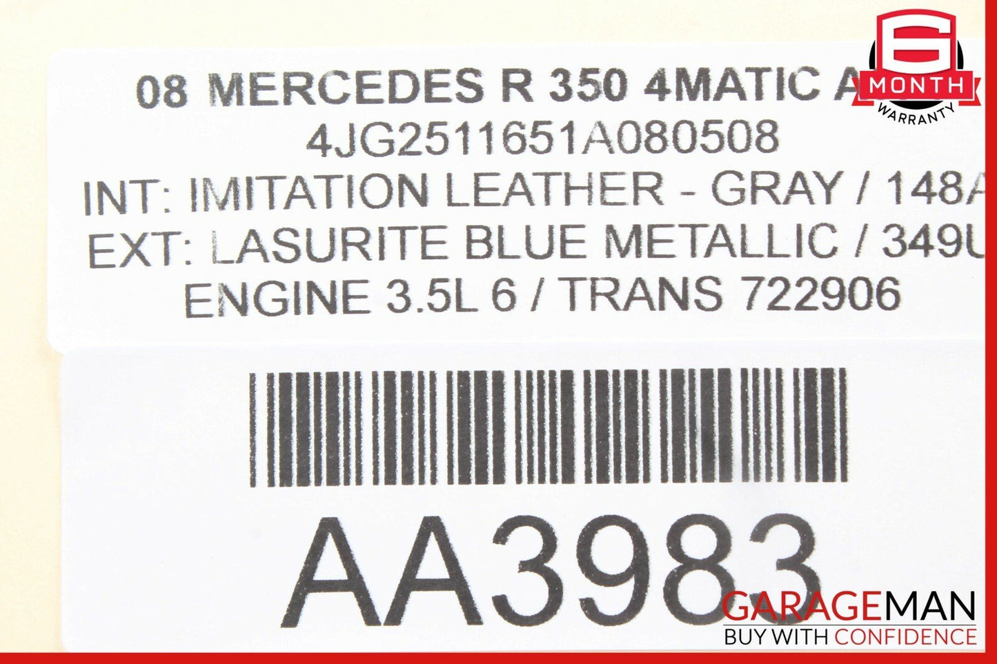 08 Mercedes W251 R350 Speedometer Odometer Instrument Cluster Gauge OEM 140k