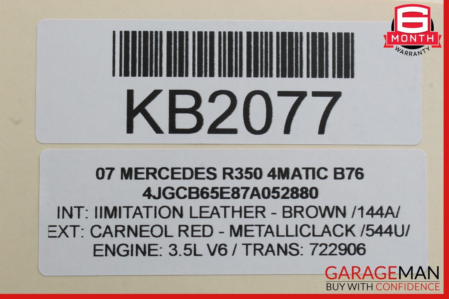 06-08 Mercedes W251 R350 4MATIC Trunk Lid Hydraulic Pump Motor Cylinder Assembly