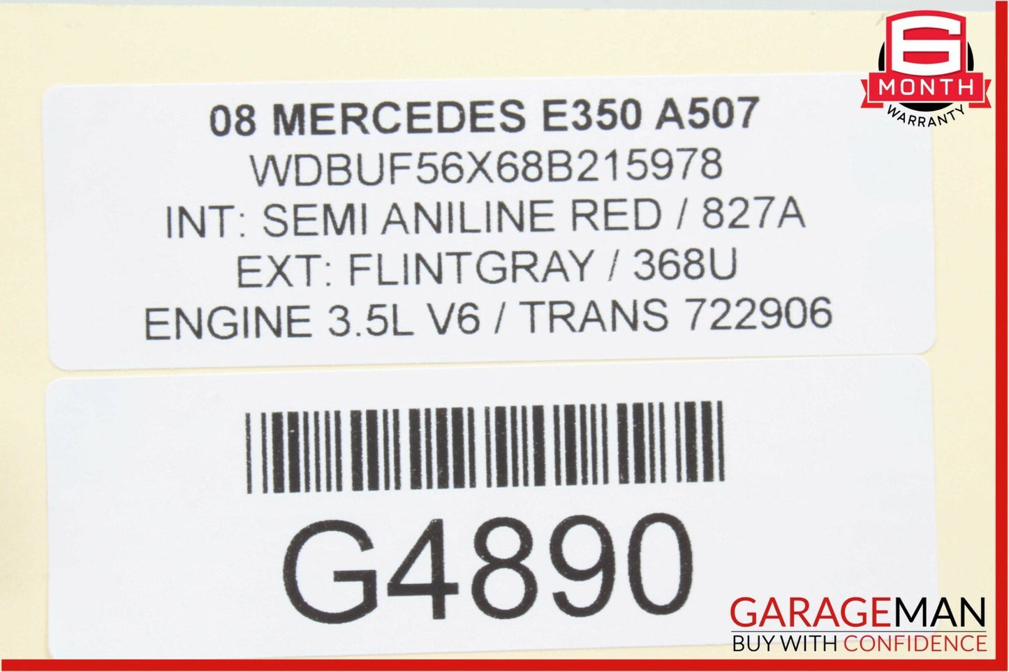 03-09 Mercedes W211 E550 E350 Front Right Passenger Side Lower Control Arm OEM