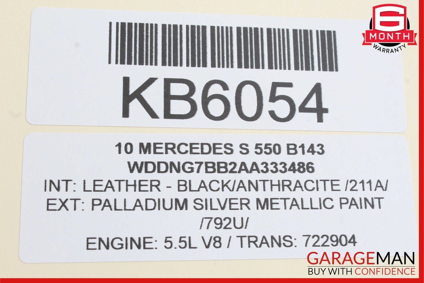 10-13 Mercedes W221 S550 E550 Active Lane Assist Front Camera Multi Purpose OEM