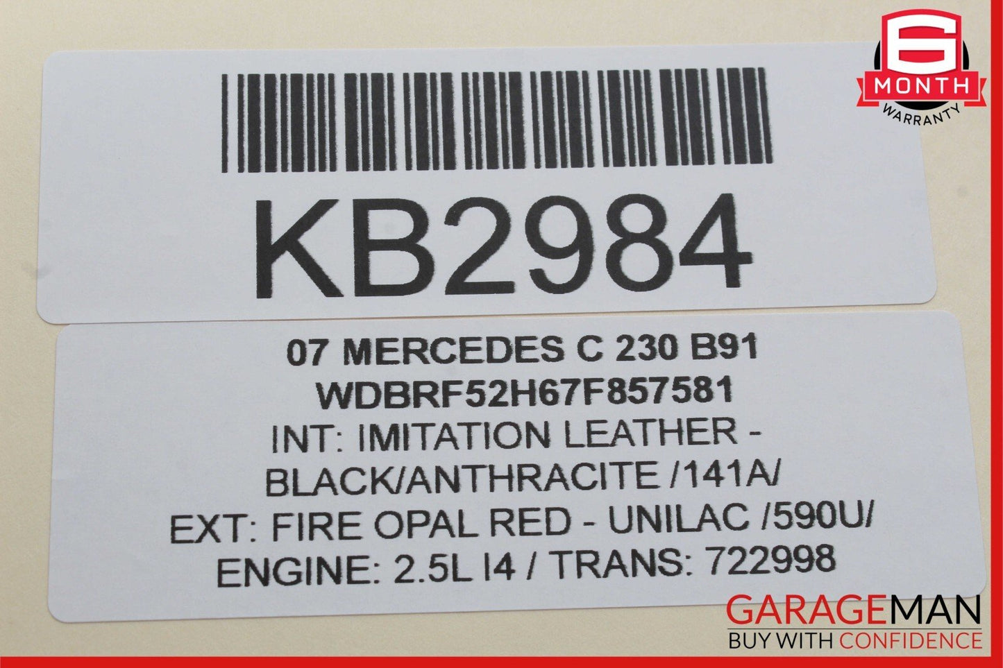 Mercedes W203 C230 E350 Front Left Side Engine Timing Chain Cover Plate OEM