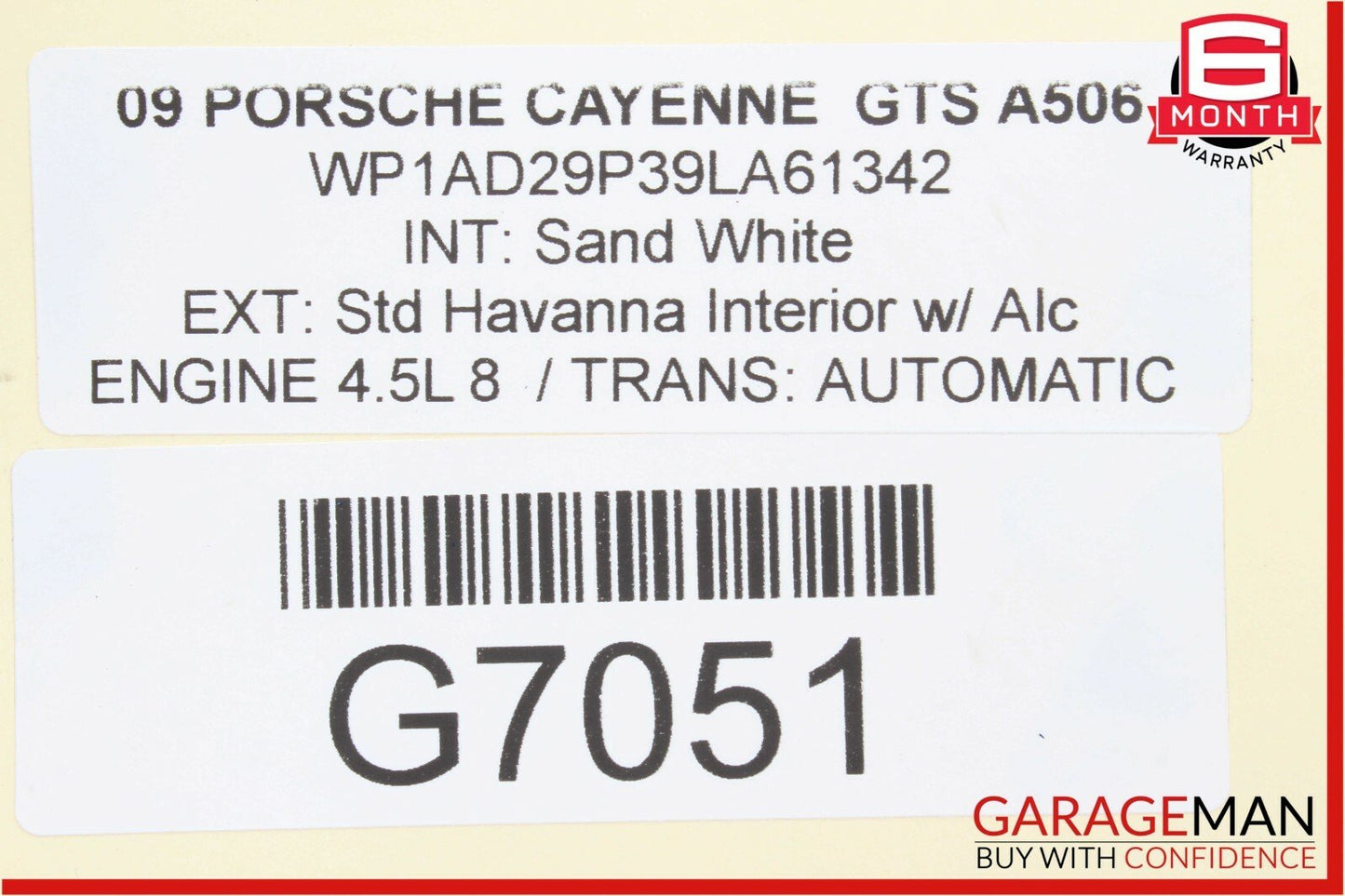 03-10 Porsche Cayenne 955 957 Brembo Rear Right & Left Side Brake Calipers Set