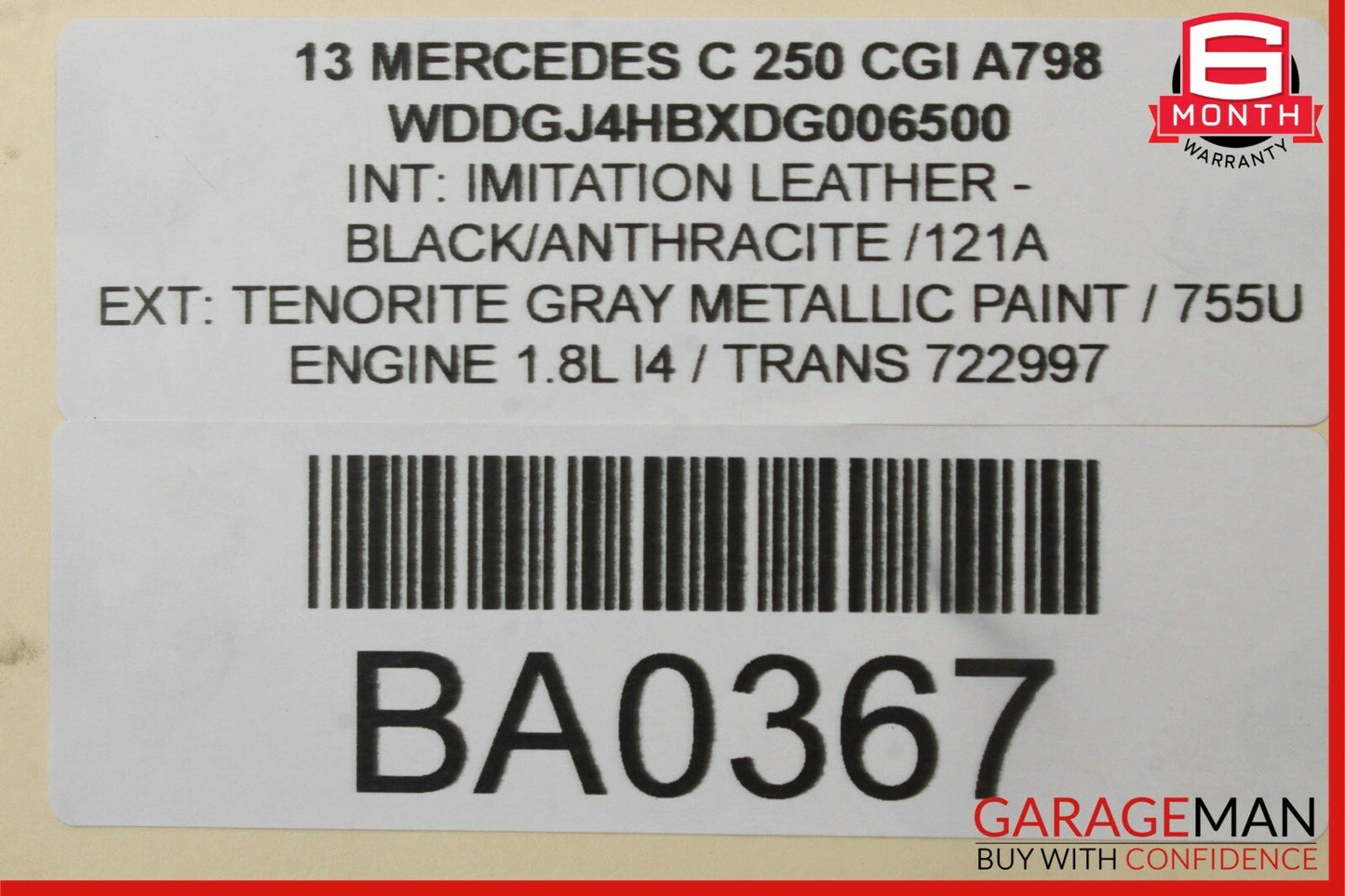 08-18 Mercedes C250 C300 E550 Front Left Side Seat Control Module Unit