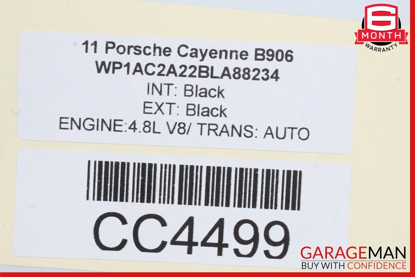 11-14 Porsche Cayenne S 958 GTS 4.8L Automatic Transmission Gearbox 174k OEM