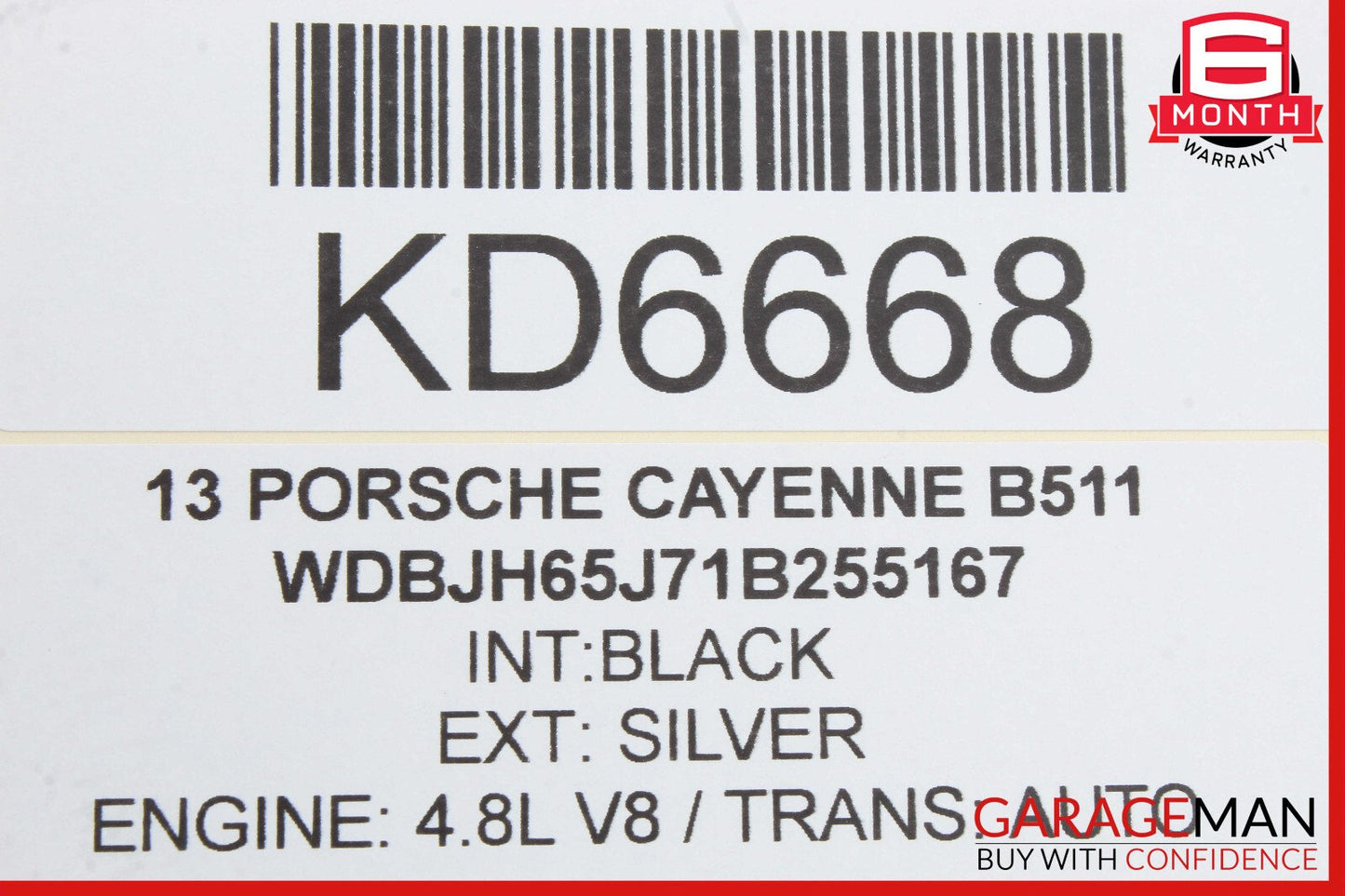 11-17 Porsche Cayenne 958 Rear Left Lower Control Arm OEM