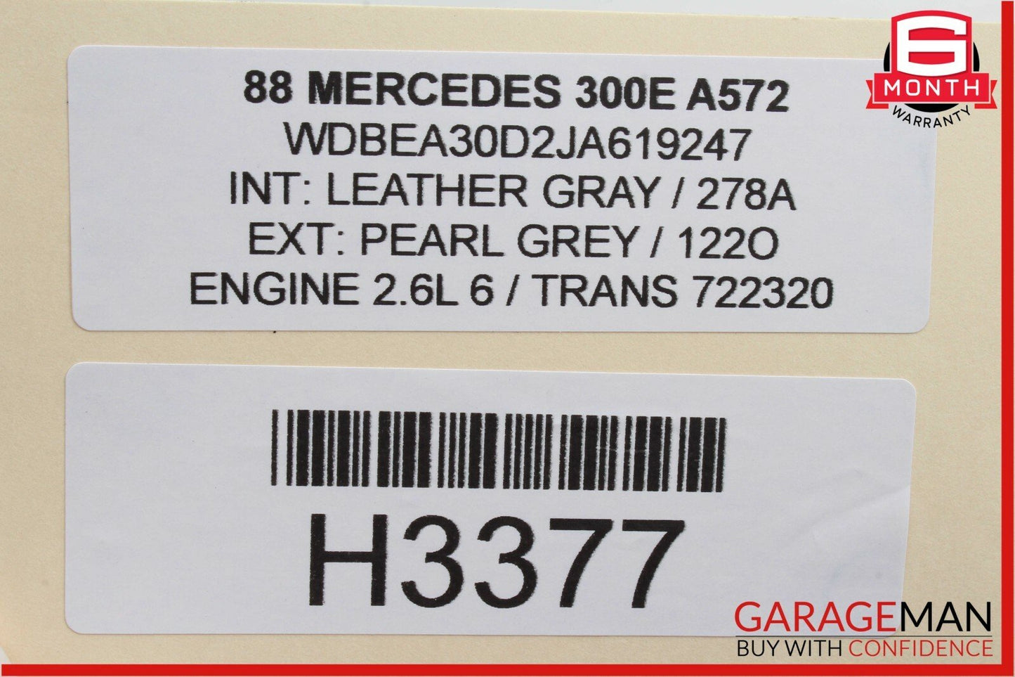 85-93 Mercedes W124 300E Rear Left / Right Side Upper Forward Control Arm