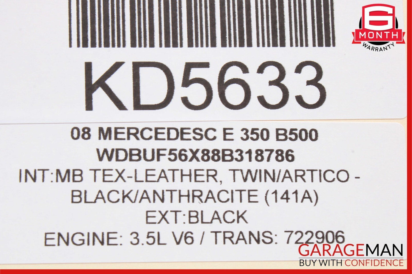 03-09 Mercedes W211 E350 E550 E63 Front Right Side Door Control Module Unit OEM