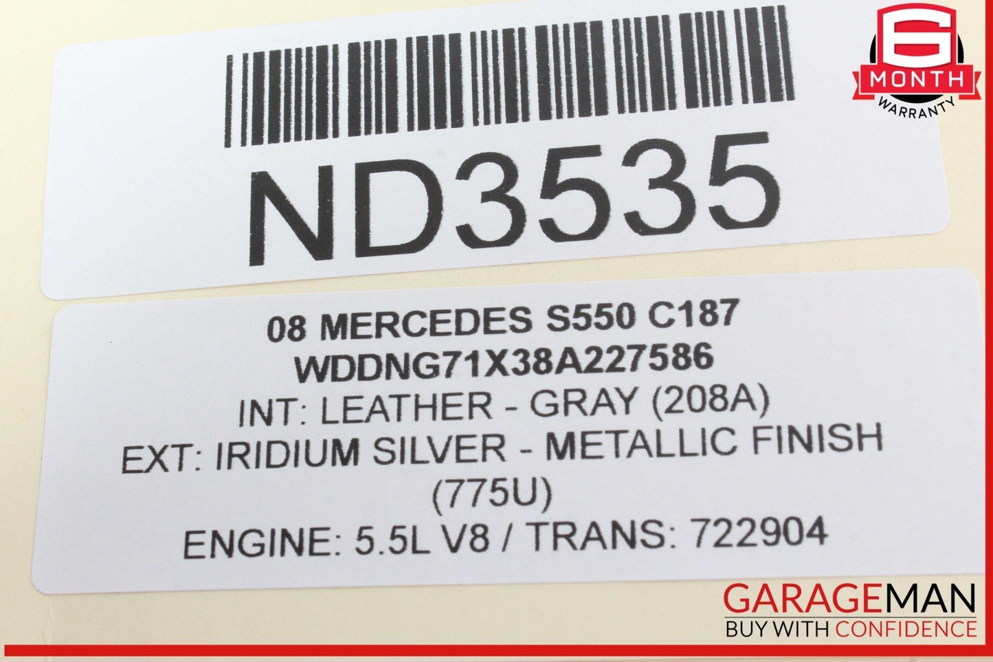 07-14 Mercedes W221 S550 CL550 Electric Power Supply Fuse Box Control Module OEM