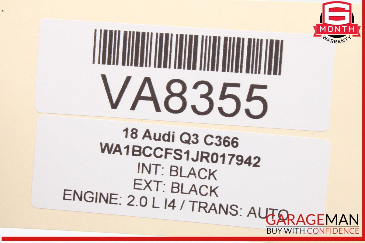 15-18 Audi Q3 Onboard Supply Body Control Module BCM 8X0907063AJ OEM
