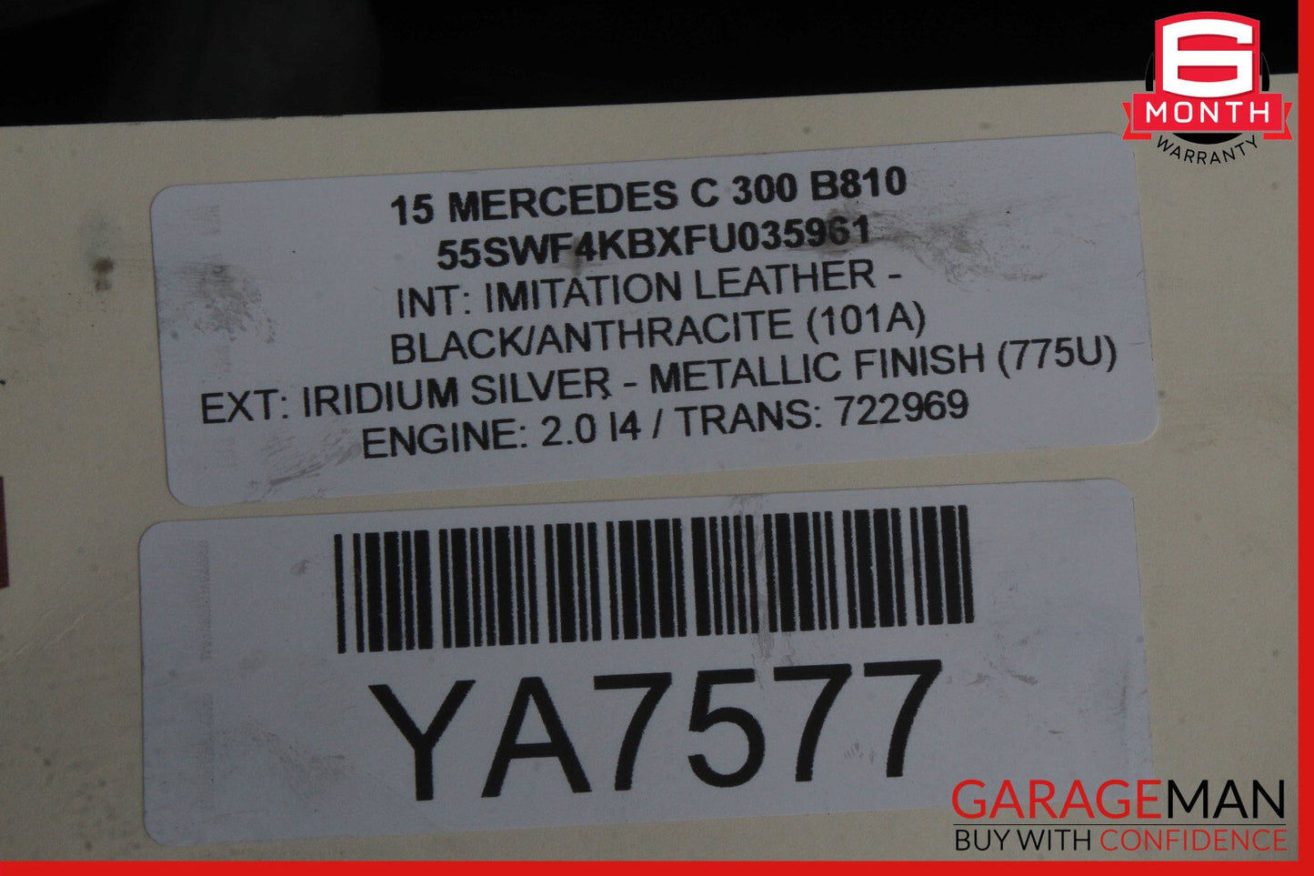 15-20 Mercedes W205 C300 A/C Air Conditioning Compressor 0032306911 OEM