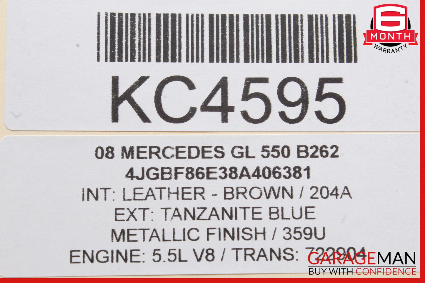 06-13 Mercedes X164 GL550 R350 Front Left Side Door Control Module OEM