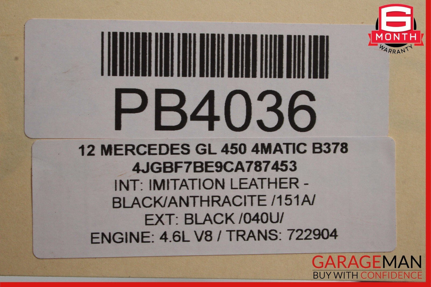 06-13 Mercedes ML550 R350 GL350 GL450 Tranny Transmission Transfer Case Gear Box