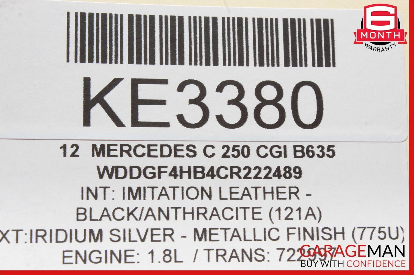 08-18 Mercedes W204 C250 C300 E400 E350 Front Left Side Door Control Module OEM