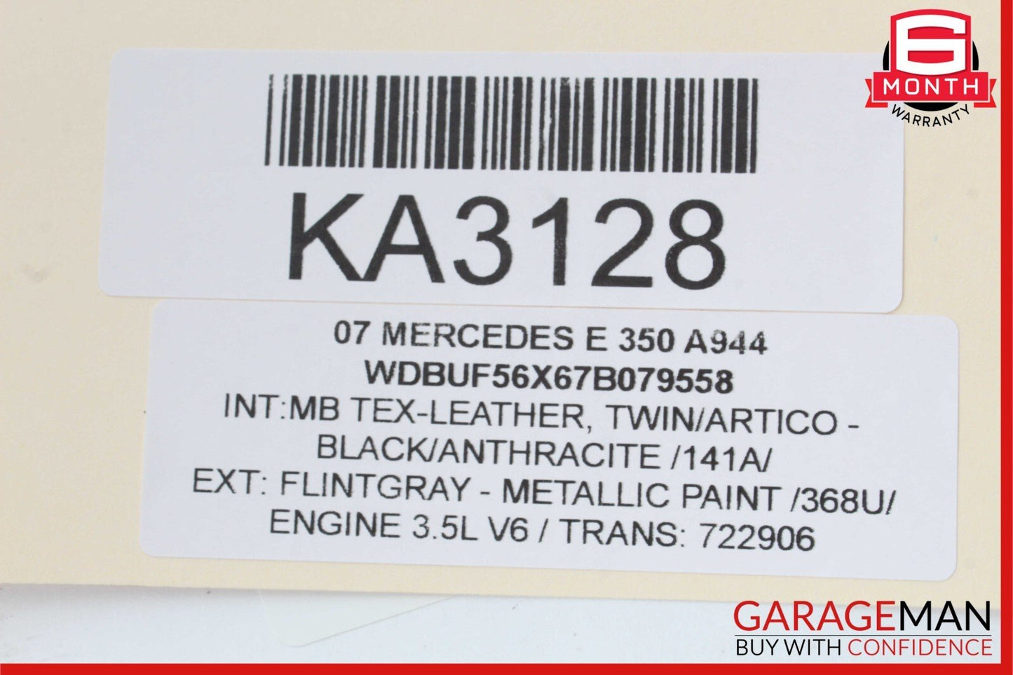 06-09 Mercedes E320 E350 CLS550 CLK350 Front Right Side Foglight Fog Light Lamp