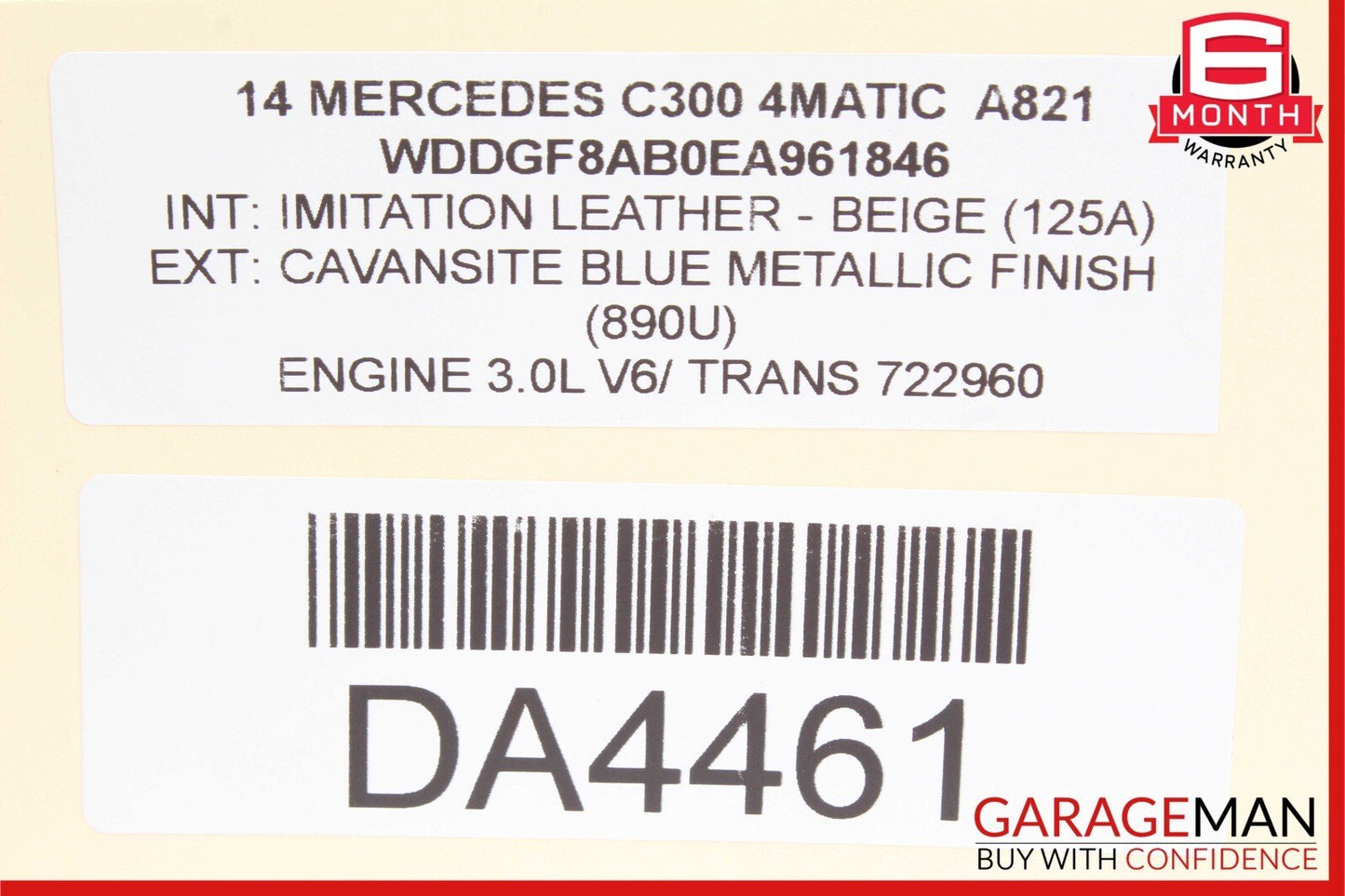 08-14 Mercedes W204 C300 C63 AMG Floor Gear Selector Shifter 2042677724 OEM