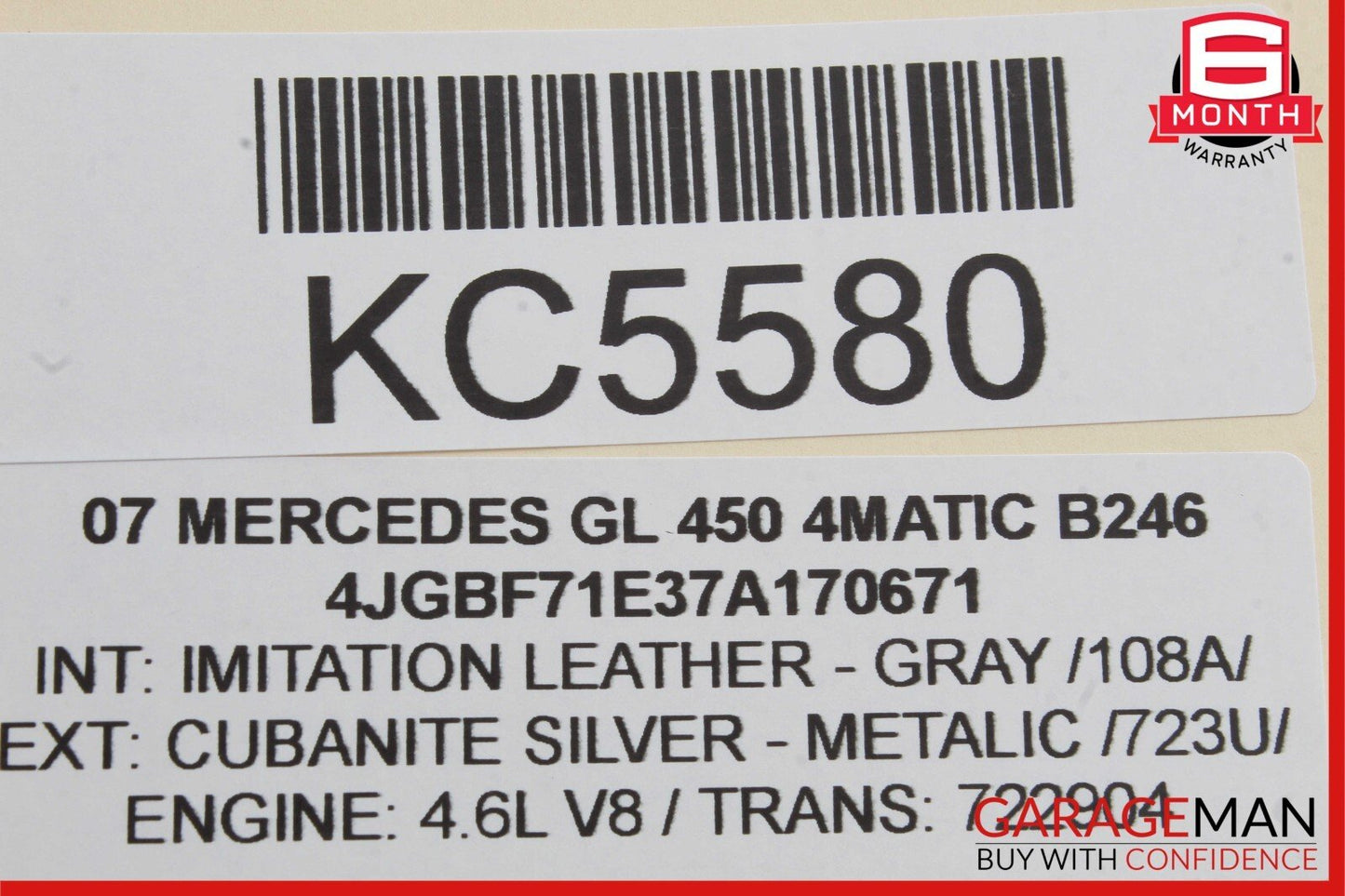 06-13 Mercedes X164 GL450 R350 ML450 Front Left Side Door Control Module Unit