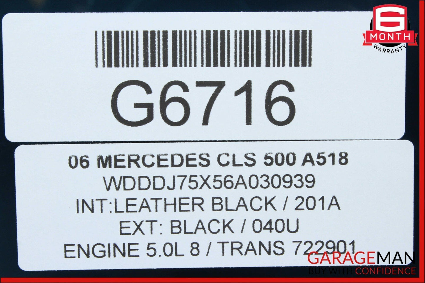 06-11 Mercedes W219 CLS500 CLS350 Rear Left Side Door Window Auto Glass