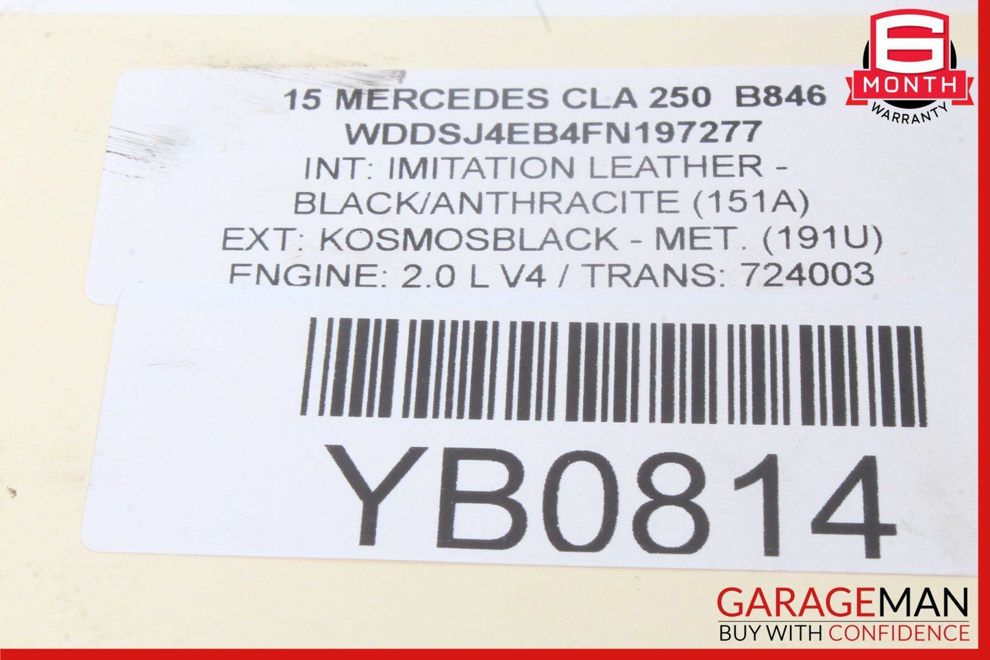 14-19 Mercedes W117 CLA250 FWD Front Right Wheel Spindle Knuckle Hub Bearing OEM
