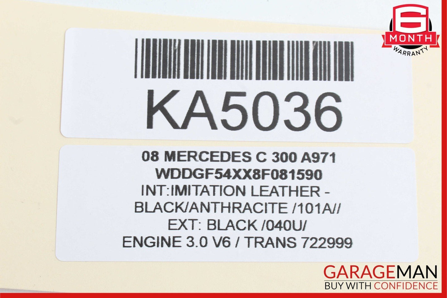 08-14 Mercedes W204 C300 C350 Front Right Door Lock Latch Actuator OEM