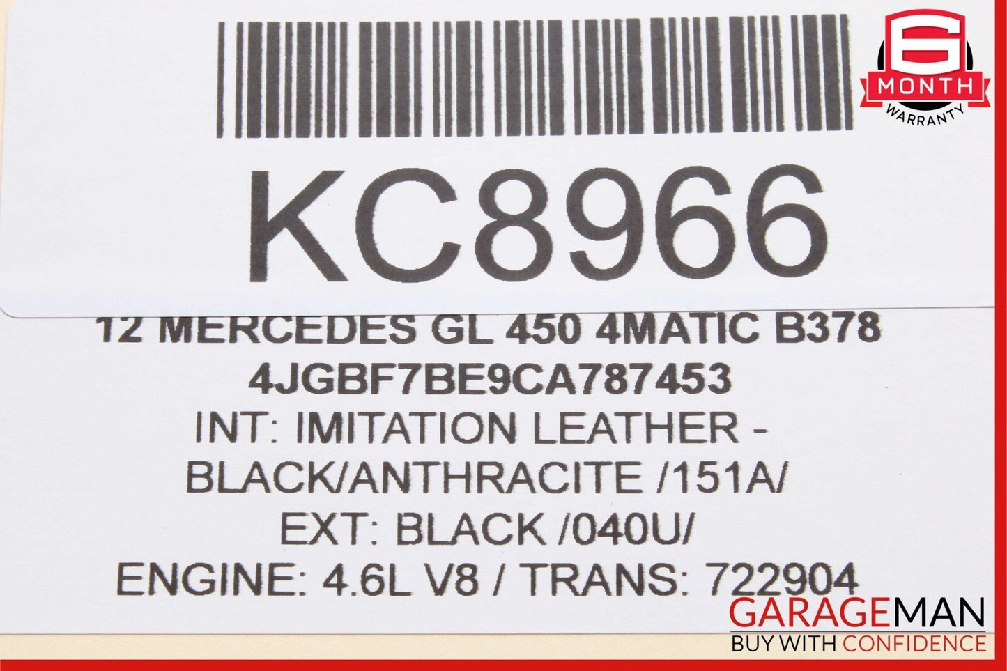 06-13 Mercedes X164 GL450 GL350 Front Left Side Window Regulator Motor Unit OEM