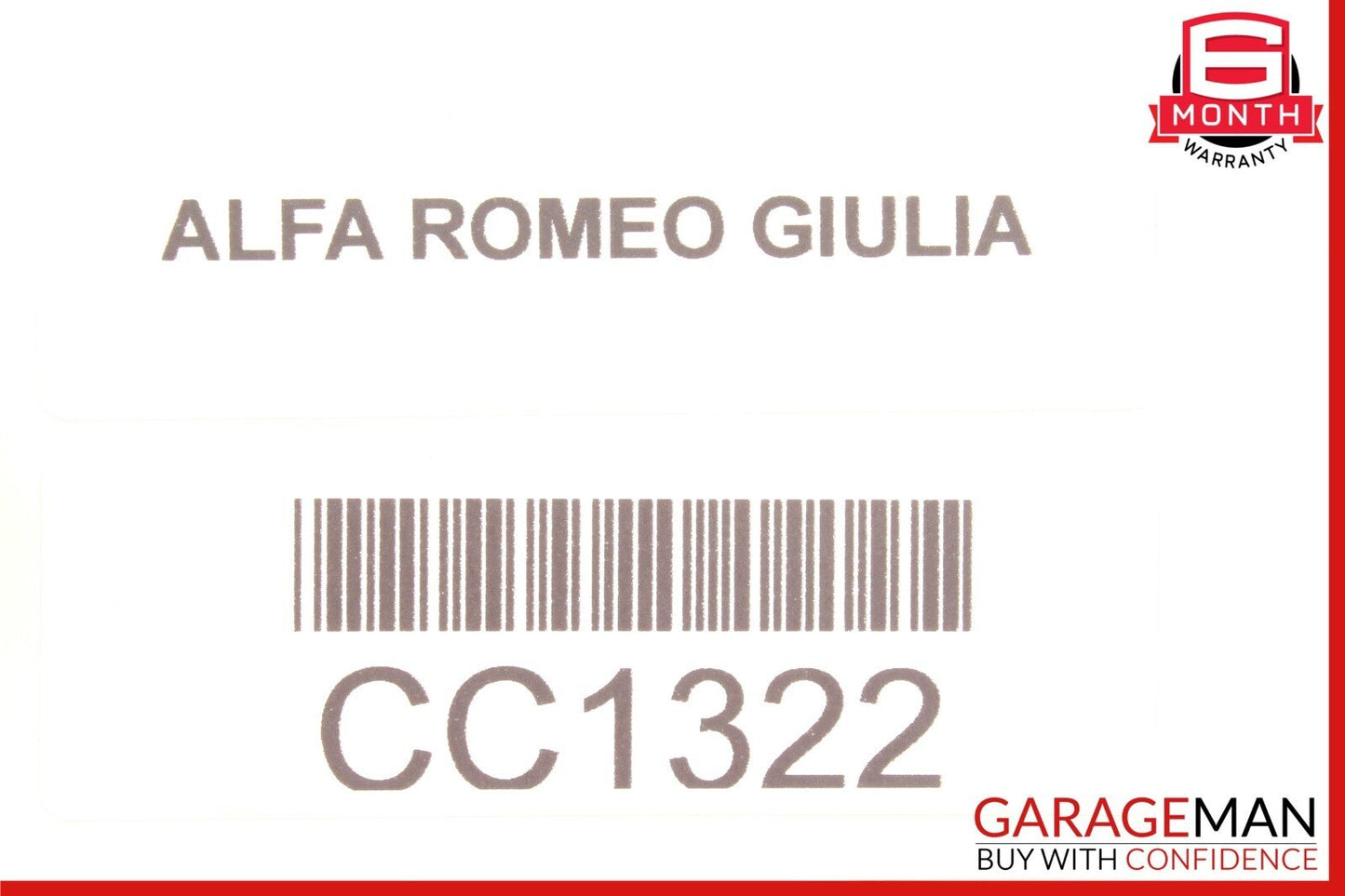 17-23 Alfa Romeo Giulia Stelvio Positive Battery Terminal 00505496320 OEM