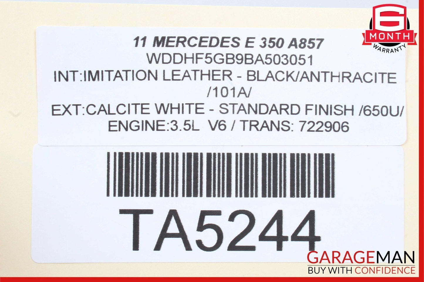 12-14 Mercedes W212 E350 C250 Fuel Gas Pump Level Sensor Sending Unit Assembly