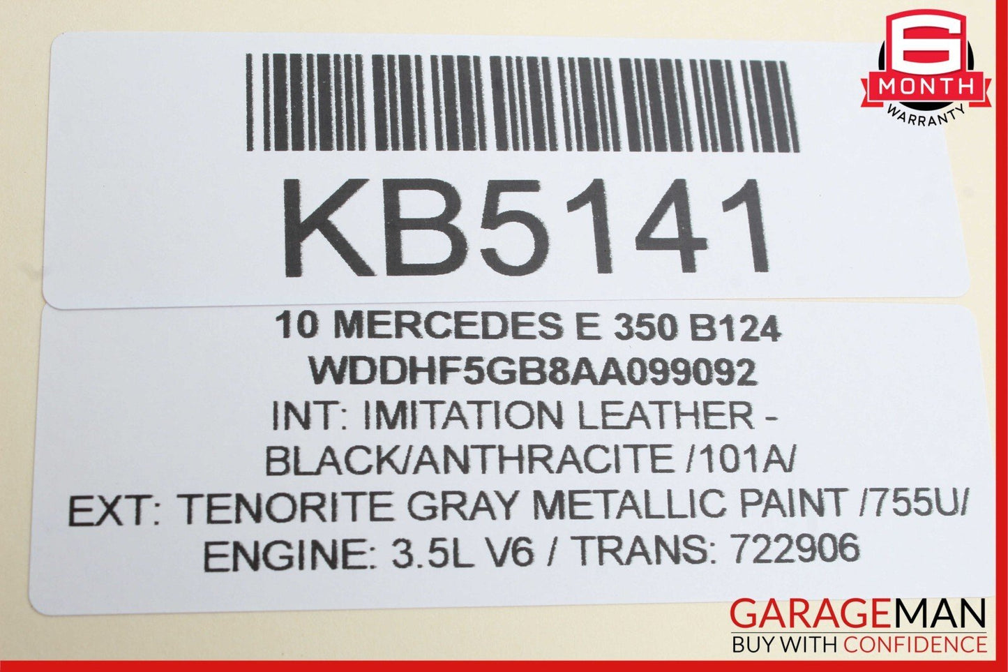 10-13 Mercedes W212 E350 E63 Front Left Side Exterior Door Handle Assembly Grey