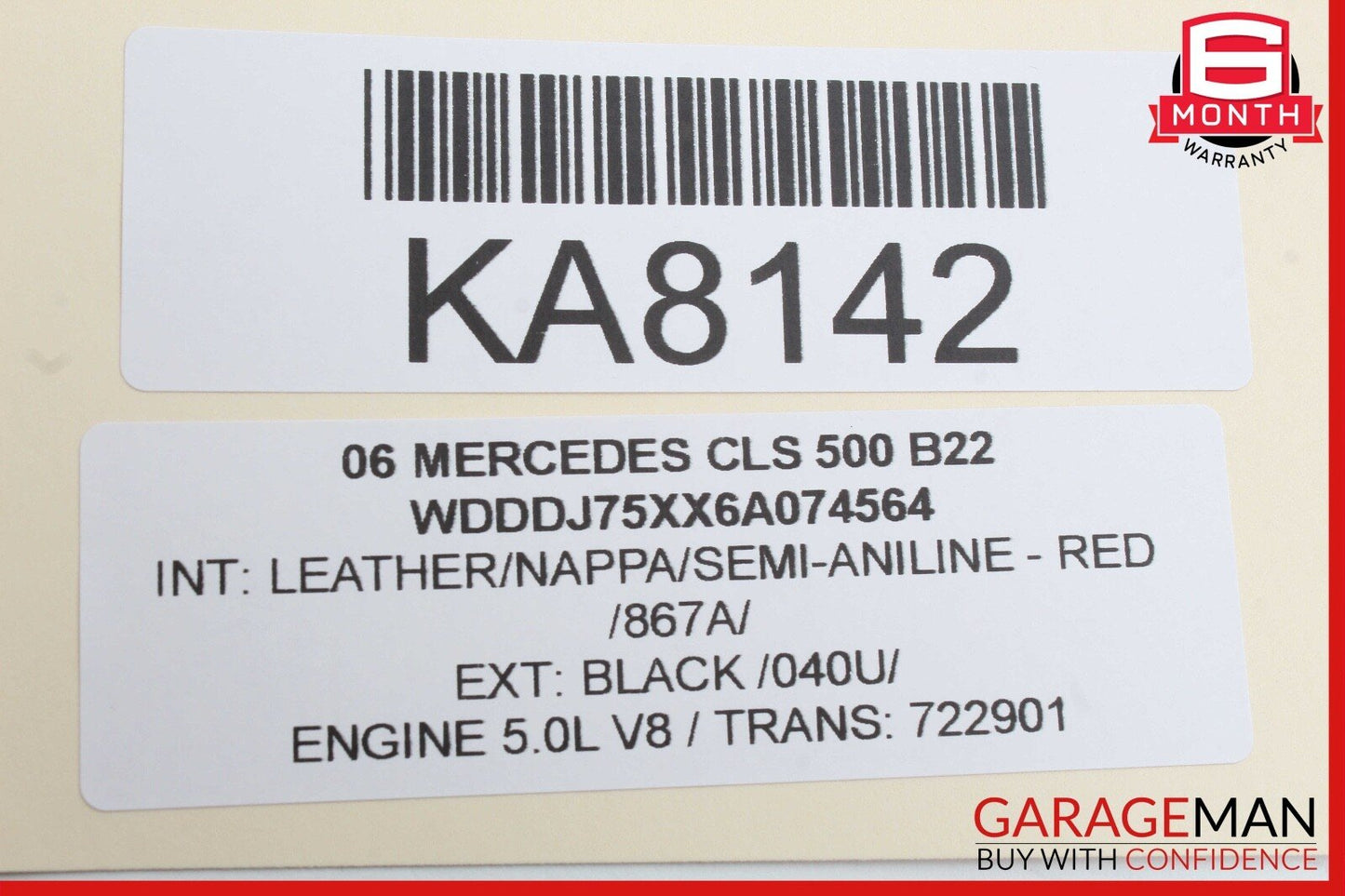 03-11 Mercedes W219 CLS500 Under Seat Control Module Front Right Side OEM