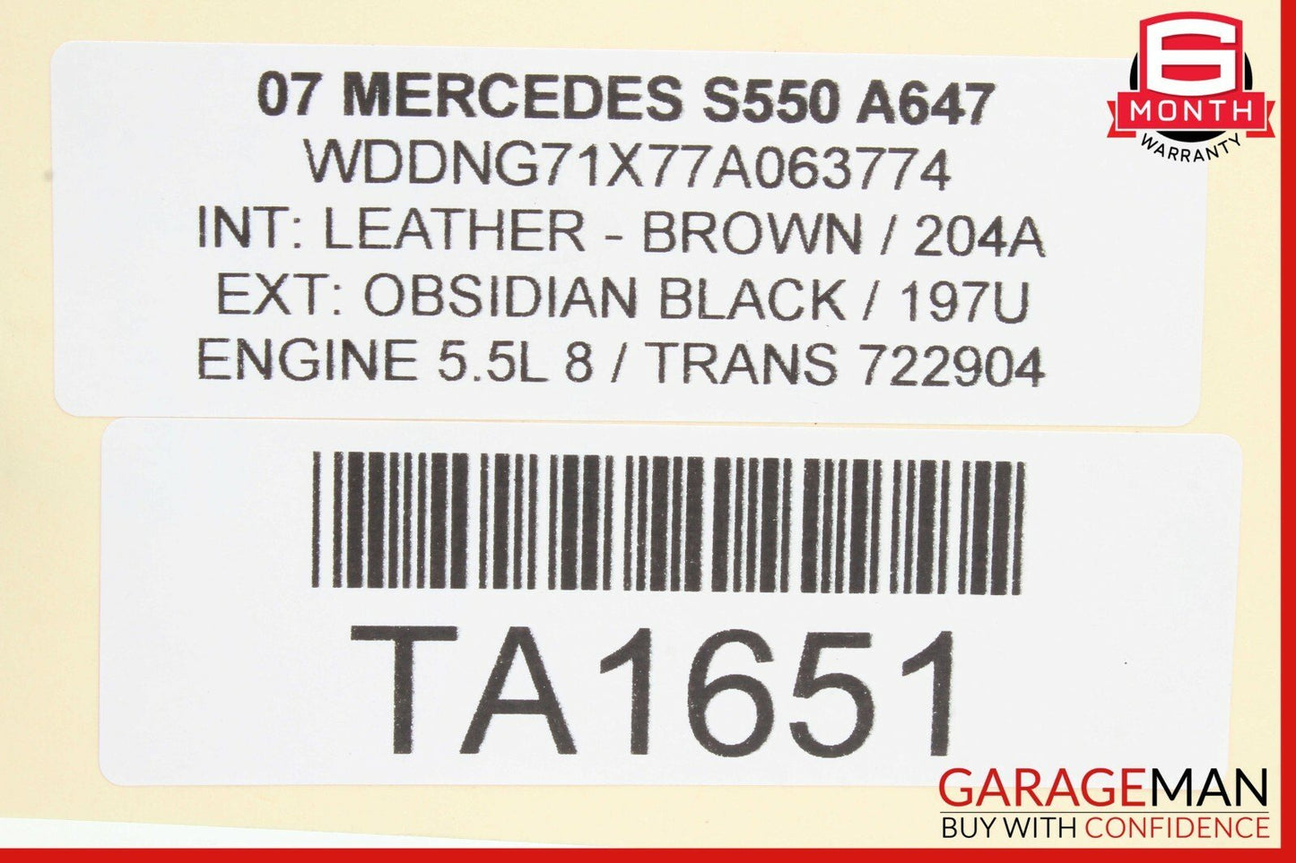07-10 Mercedes W216 S550 Steering Wheel Control Switch Button 2218210551 OEM