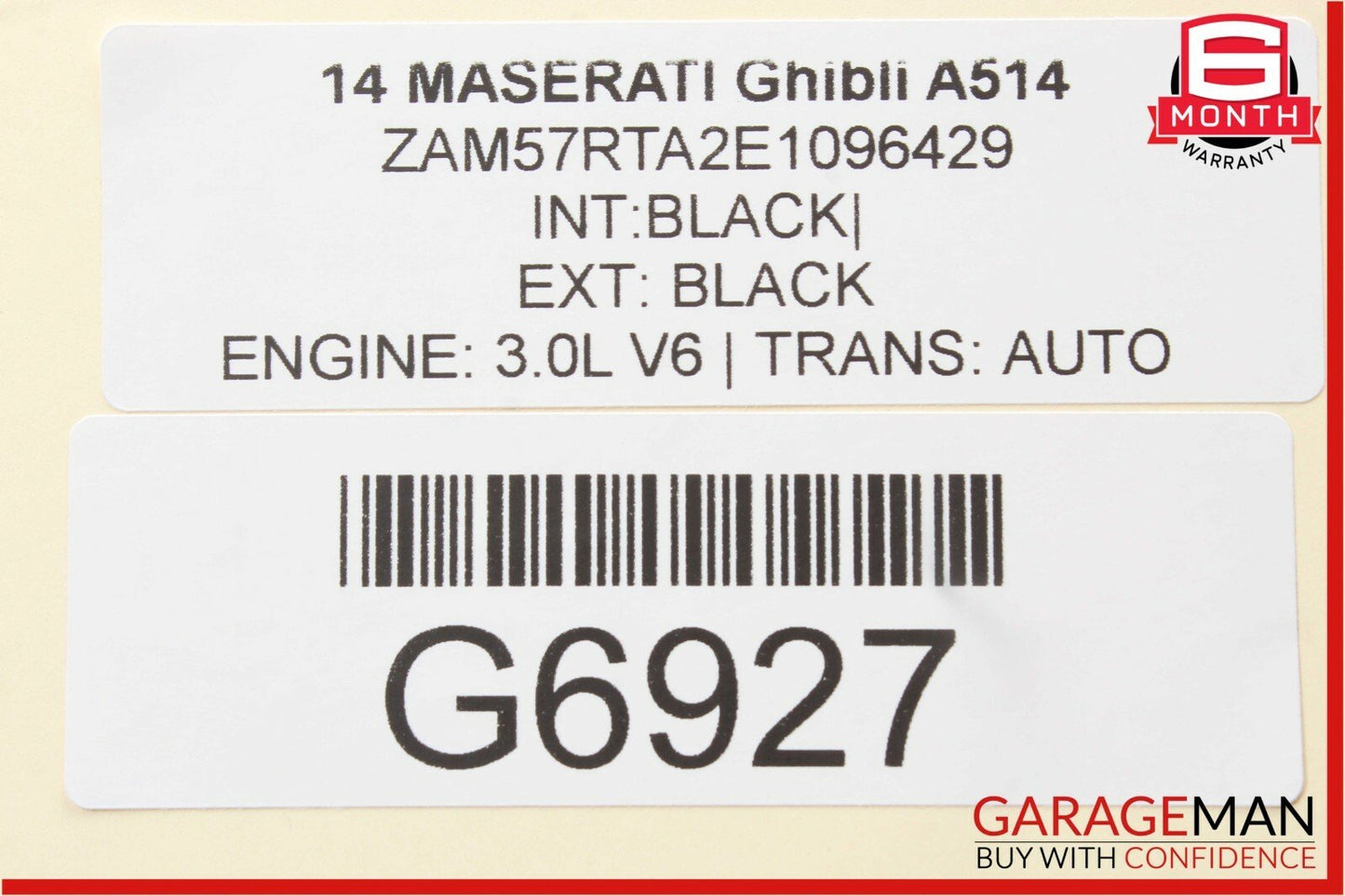 14-17 Maserati Ghibli S Q4 AWD Auto Trans Transmission Gear Box Mounting Bracket