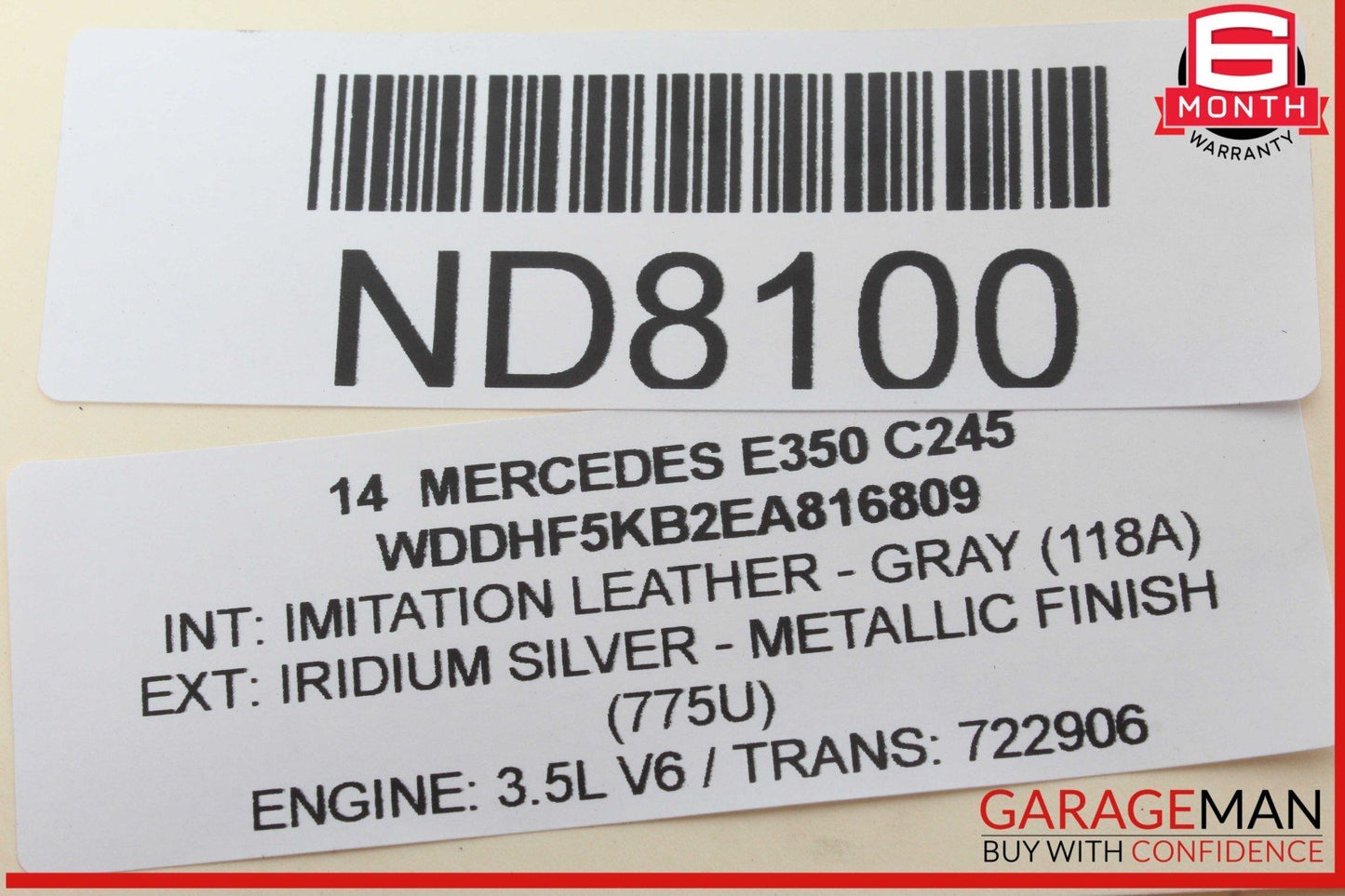 08-18 Mercedes W212 E350 C300 Front Left Driver Side Seat Control Module OEM