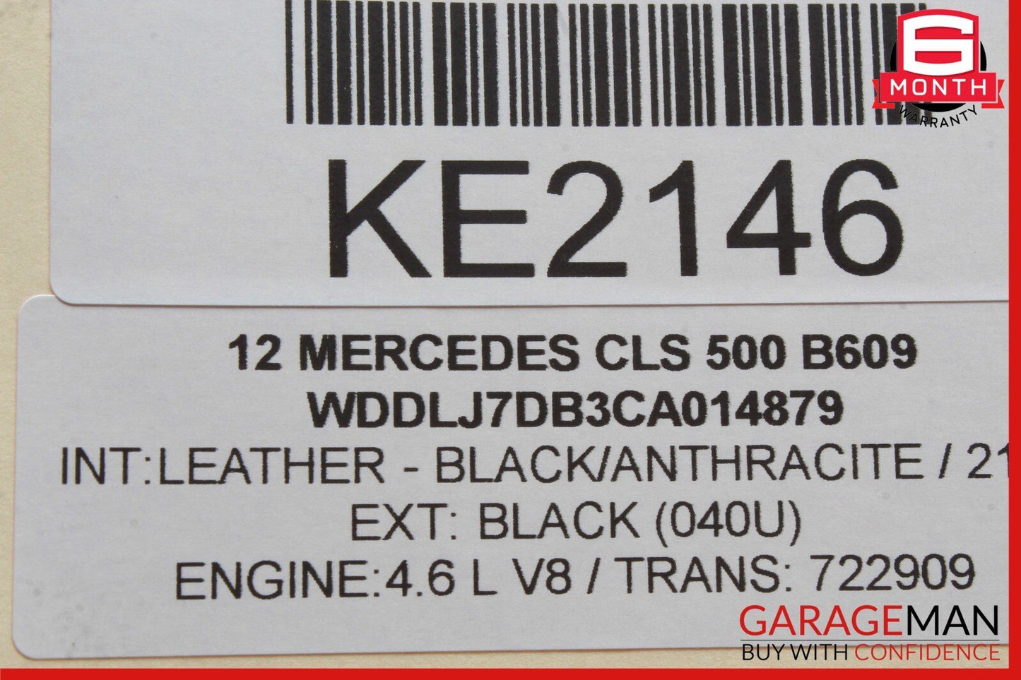 12-18 Mercedes W218 CLS500 CLS550 Headlight Light Switch Control Module