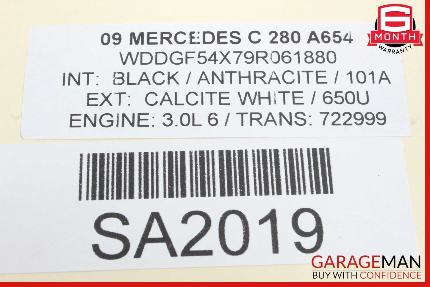 08-14 Mercedes W204 C250 C280 Front Left Side RWD Suspension Lower Control Arm
