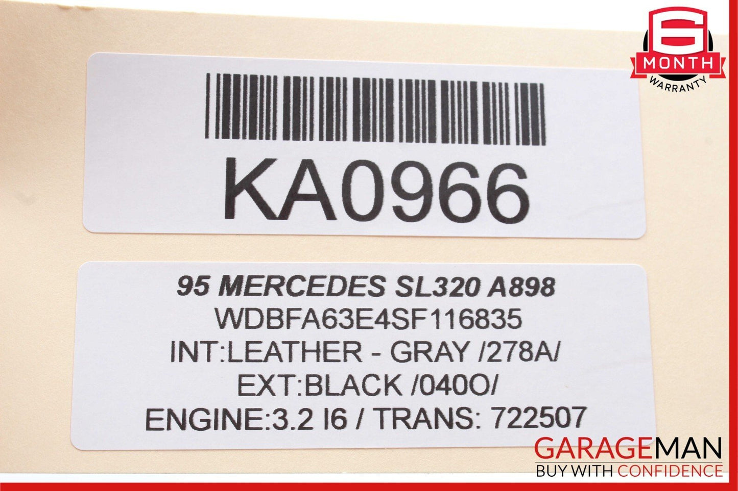 90-02 Mercedes R129 SL500 SL600 Communication Phone Control Module 187182162 OEM