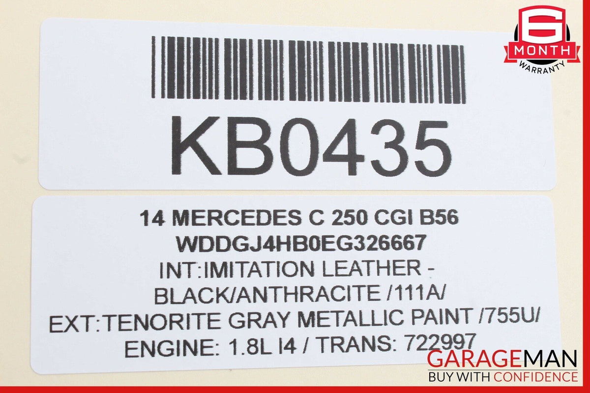 12-14 Mercedes W204 C250 C350 Coupe Front Right Door Panel Tweeter Speaker Cover