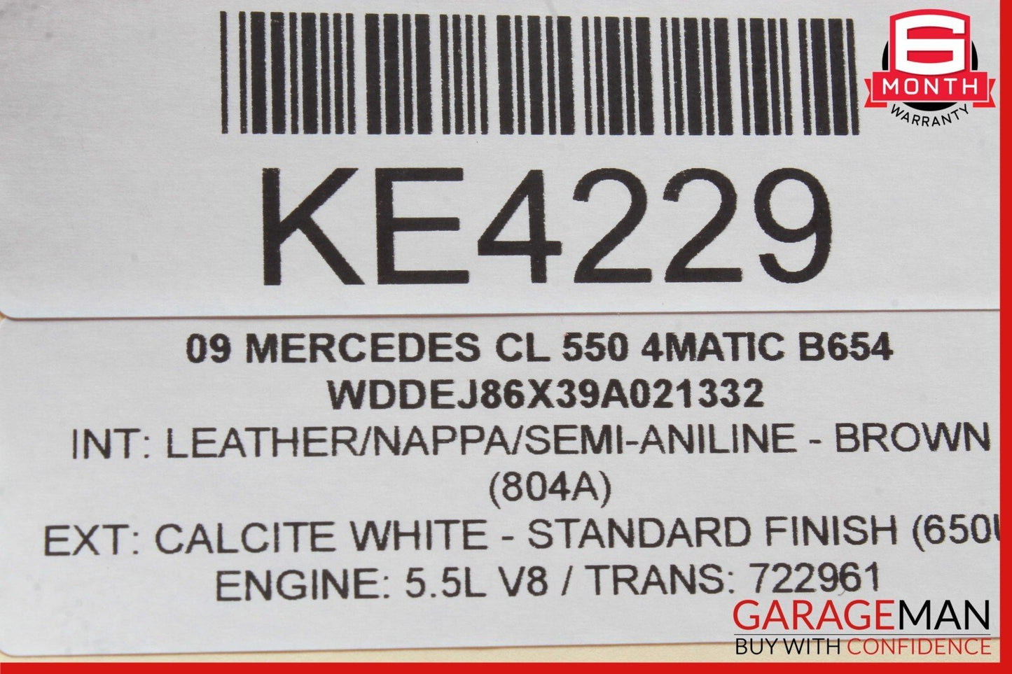 07-14 Mercedes CL600 S63 S550 CL550 Rear Trunk Release Remote Open Close Module