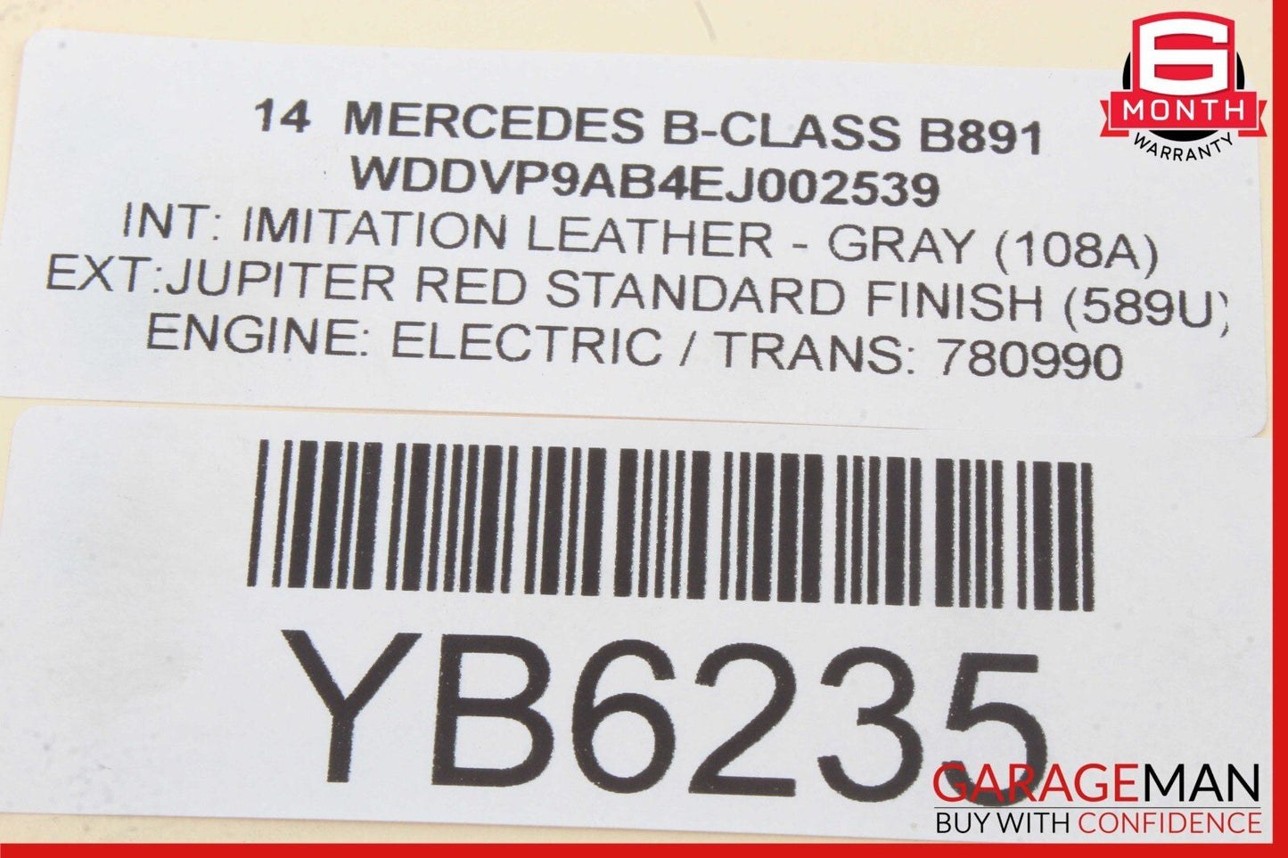 14-17 Mercedes B-Class W242 W246 Electronic Network Gateway Control Module OEM