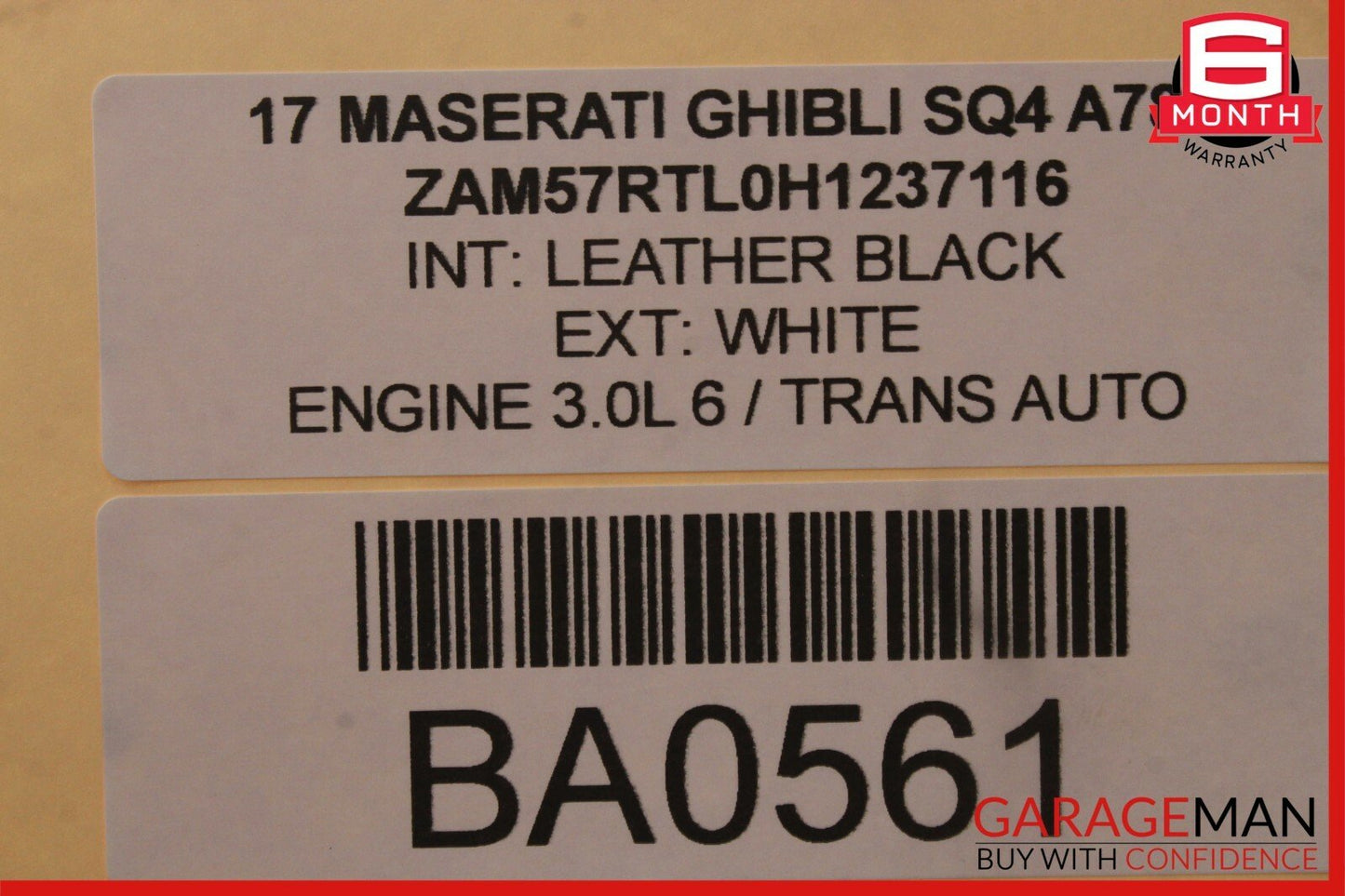 14-17 Maserati Ghibli Front Right Passenger Side Kick Panel Scuff Trim Cover OEM