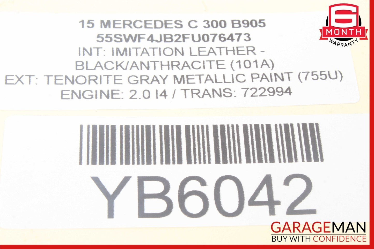 15-20 Mercedes W205 C300 C350e Front Left Side Door Lock Latch Actuator OEM