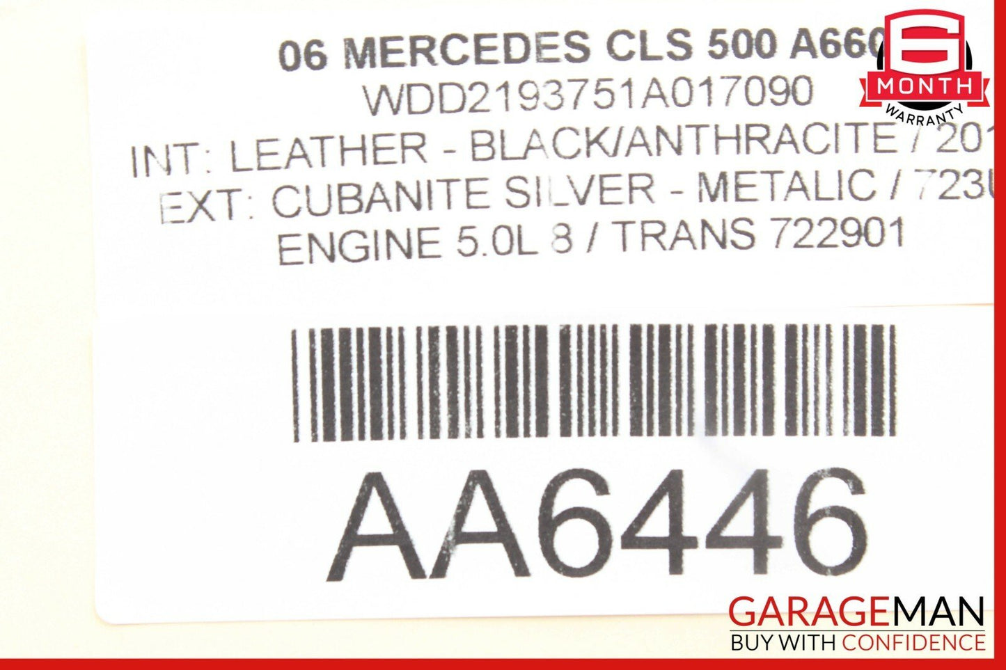 06-11 Mercedes W219 CLS500 CLS550 CLS55 AMG Front Right Door Lock Latch Actuator