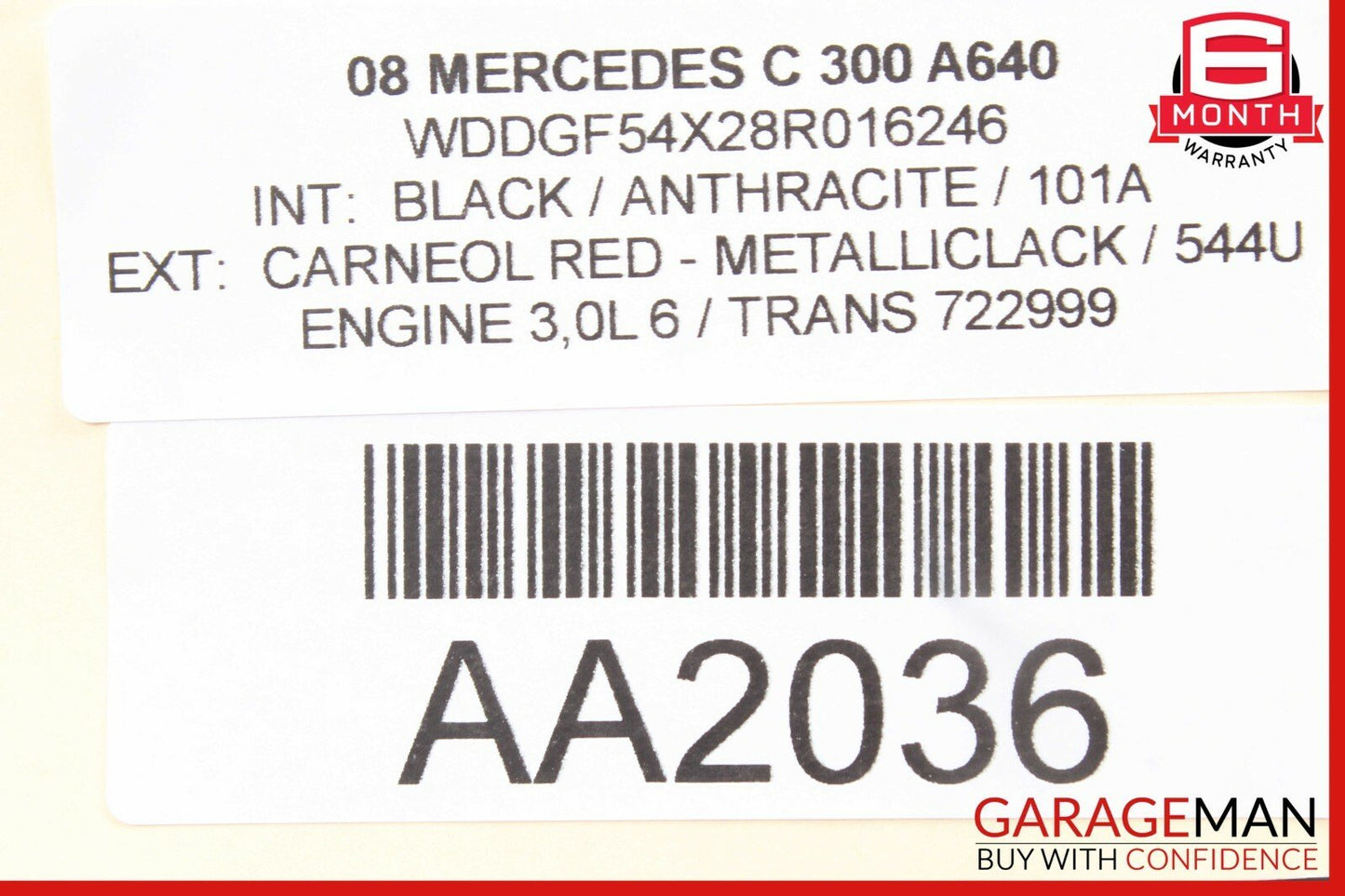 08-11 Mercedes W204 C250 C300 Front Right Passenger Side Door Control Module OEM