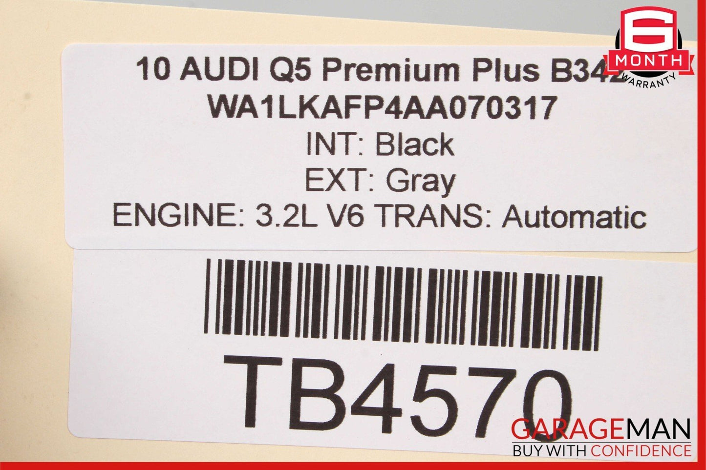 09-12 Audi Q5 Rear Diff Differential Axle Carrier Assembly OEM