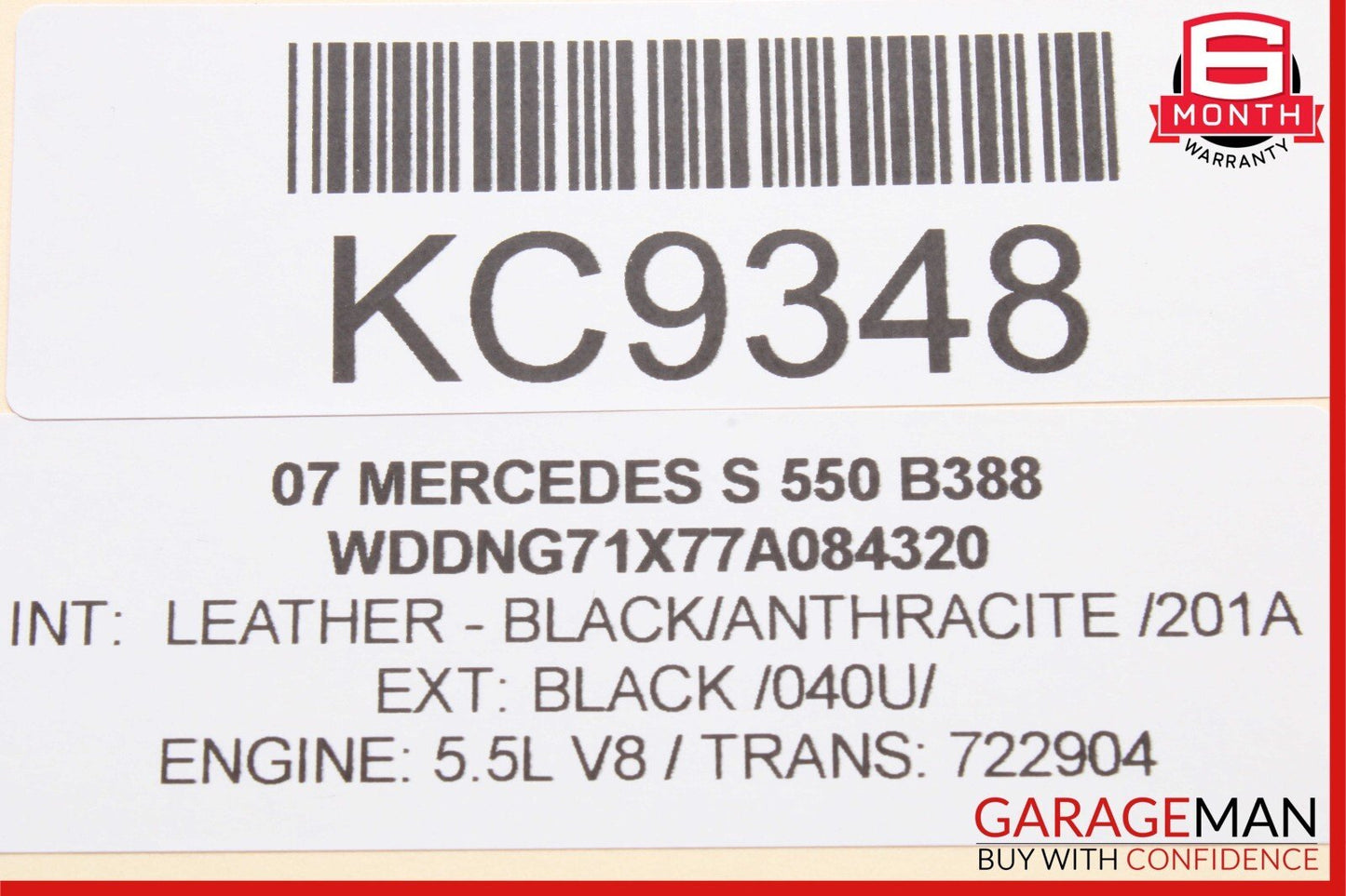 07-14 Mercedes W221 S550 CL550 Headlight Switch Night Vision Control OEM