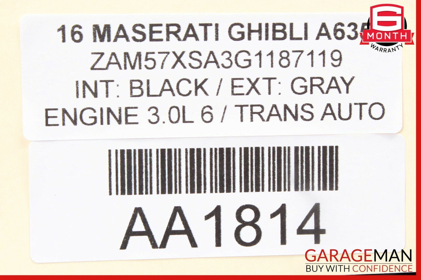14-17 Maserati Ghibli A/C AC Heater Blower Motor Fan Assembly 272700-5433