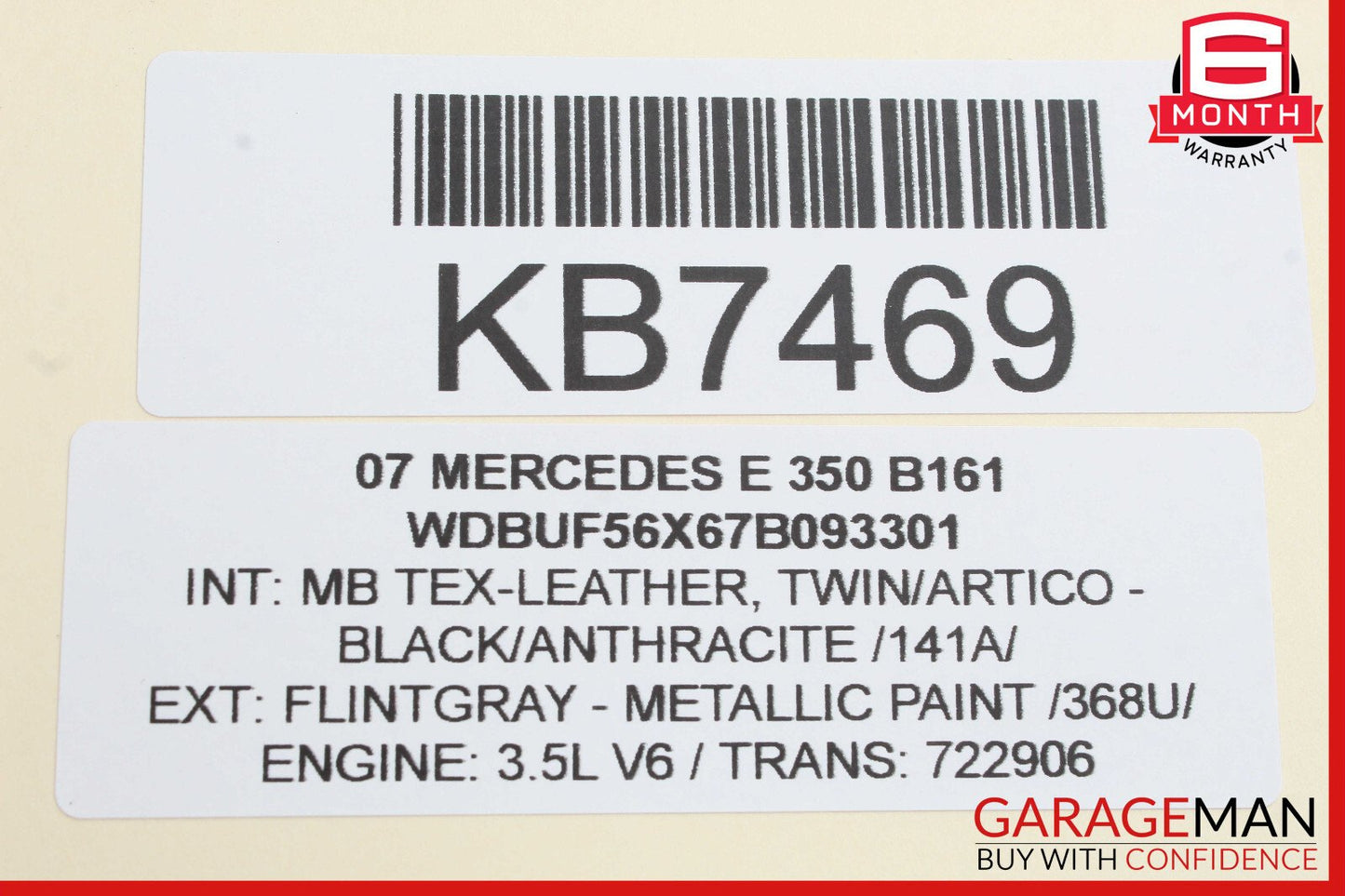 03-09 Mercedes W211 E320 E500 Front Left Side Door Control Module 2118201585 OEM