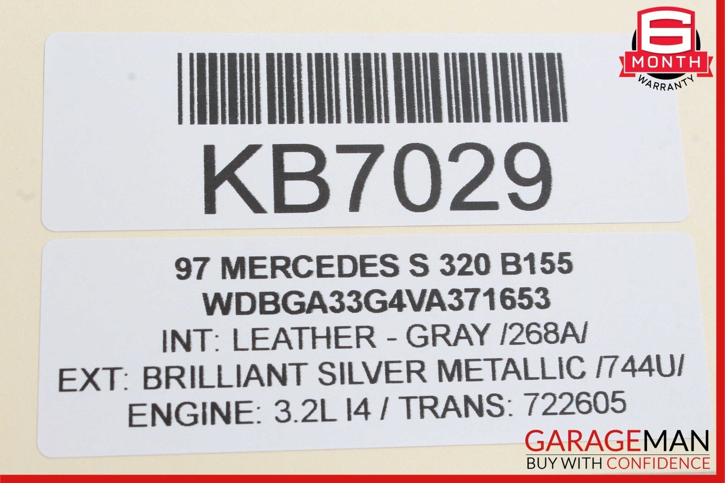 92-99 Mercedes W140 S320 S420 Under Hood Fuse Relay Junction Distribution Box