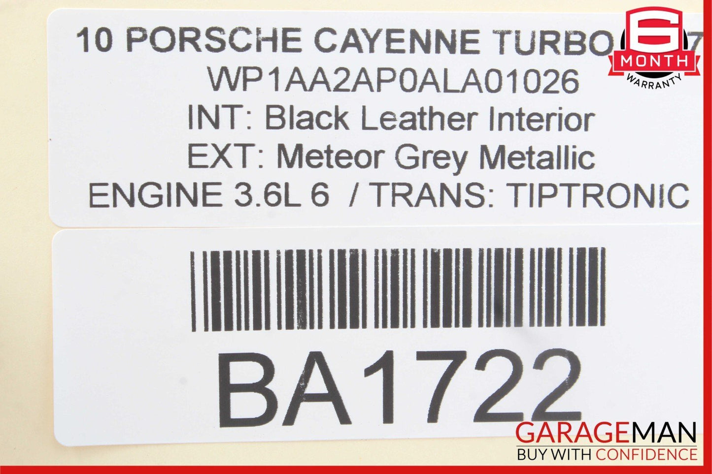 03-10 Porsche Cayenne 955 957 Front Left / Right Seat Adjustment Memory Module