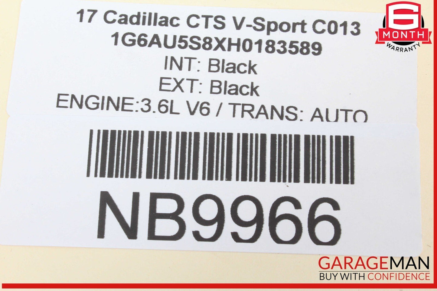 14-19 Cadillac CTS V-Sport Center Console Shifter Trim Bezel Cover 23458181 OEM